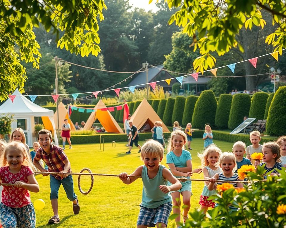 Gartenolympiade Aktivitäten