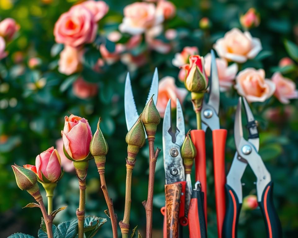 Rosenschnitttechniken