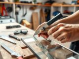 Glasscheibe schneiden: Anleitung für zu Hause