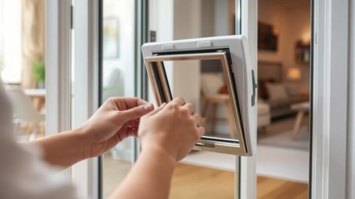 Katzenklappe in Glastür einbauen – Ratgeber