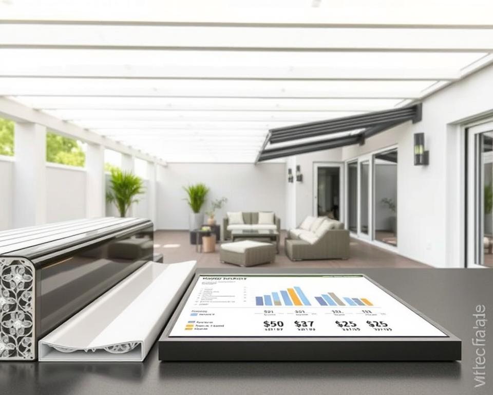 Kostenvergleich Terrassenüberdachung