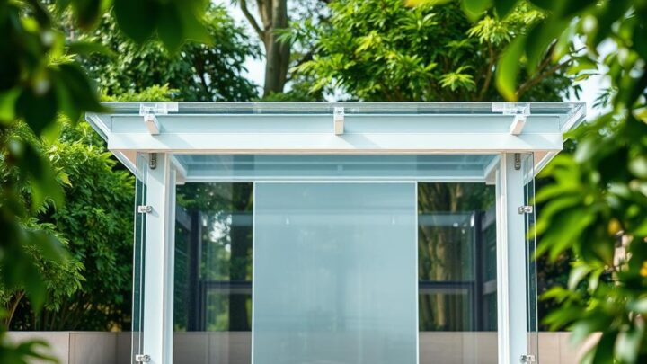 Lichtdurchlässige Terrassenüberdachung – Polycarbonat oder Glas?