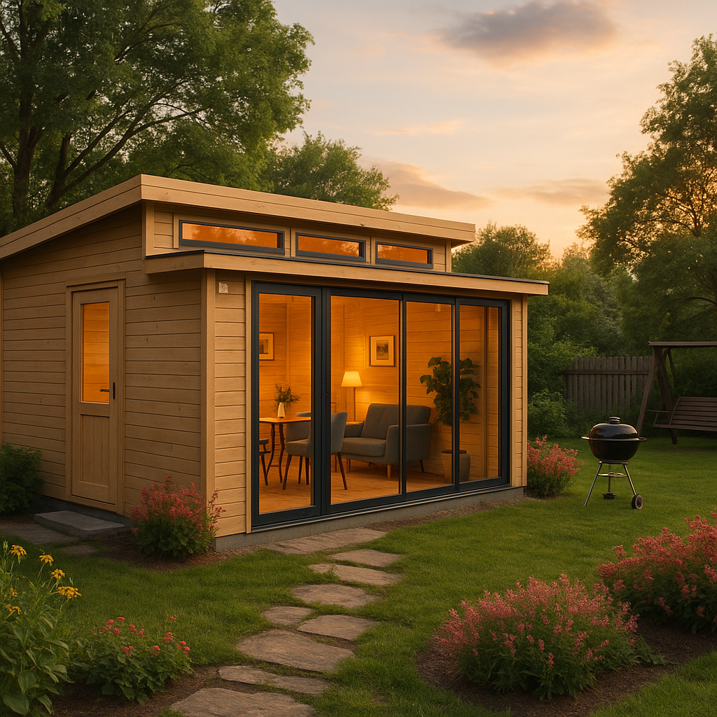 Fjordholz Gartenhaus Alu Concept Zürich 44