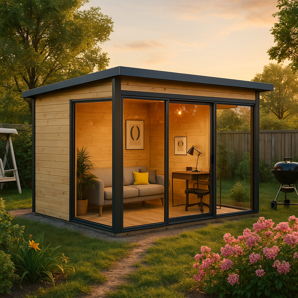 Fjordholz Gartenhaus Modell Mia 28 B