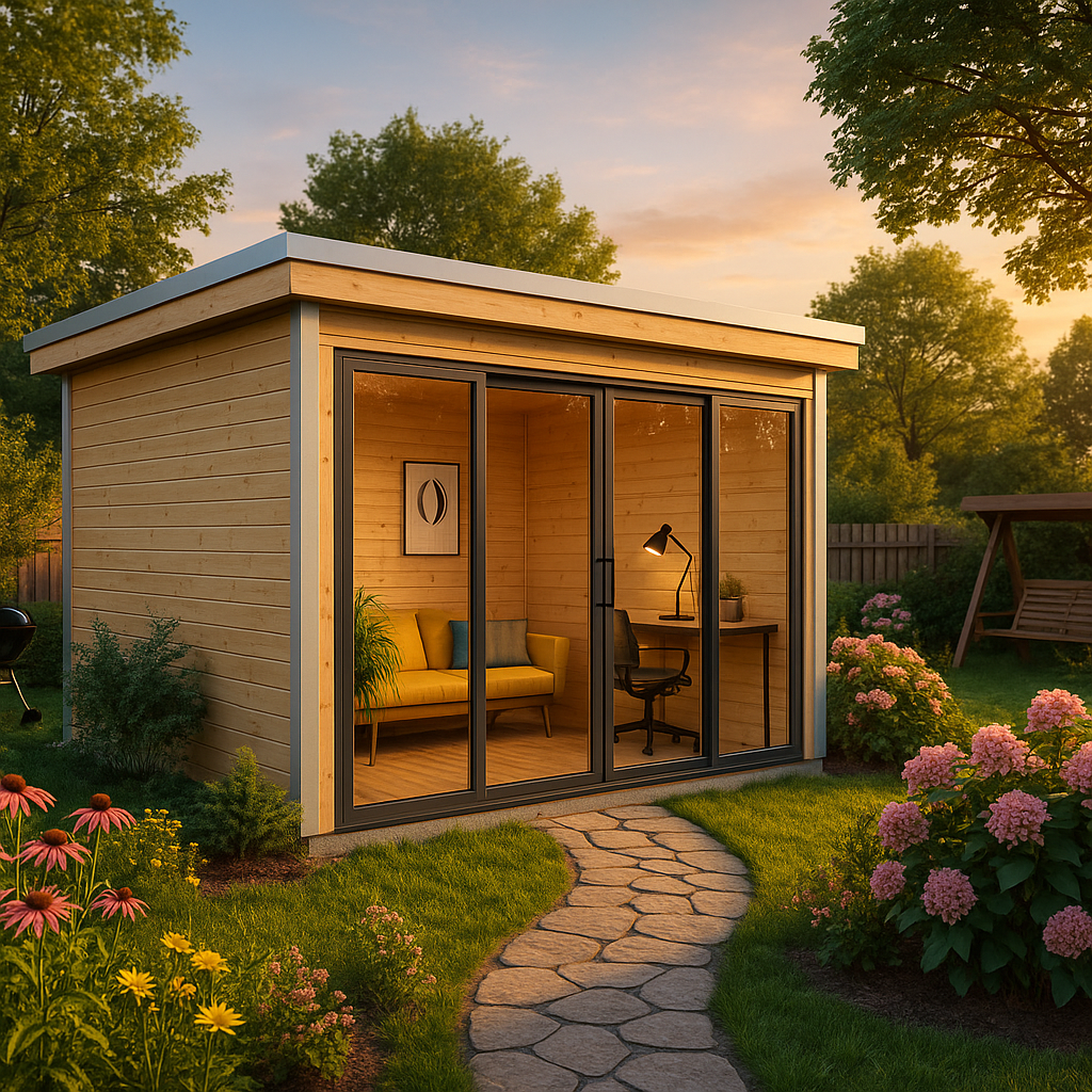 Fjordholz Gartenhaus Modell Mia 28 B