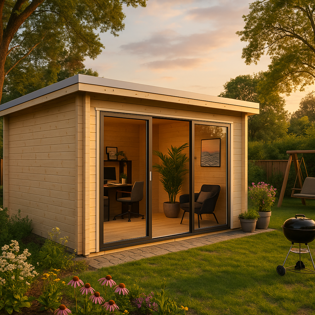 Fjordholz Gartenhaus Modell Mia 28 C