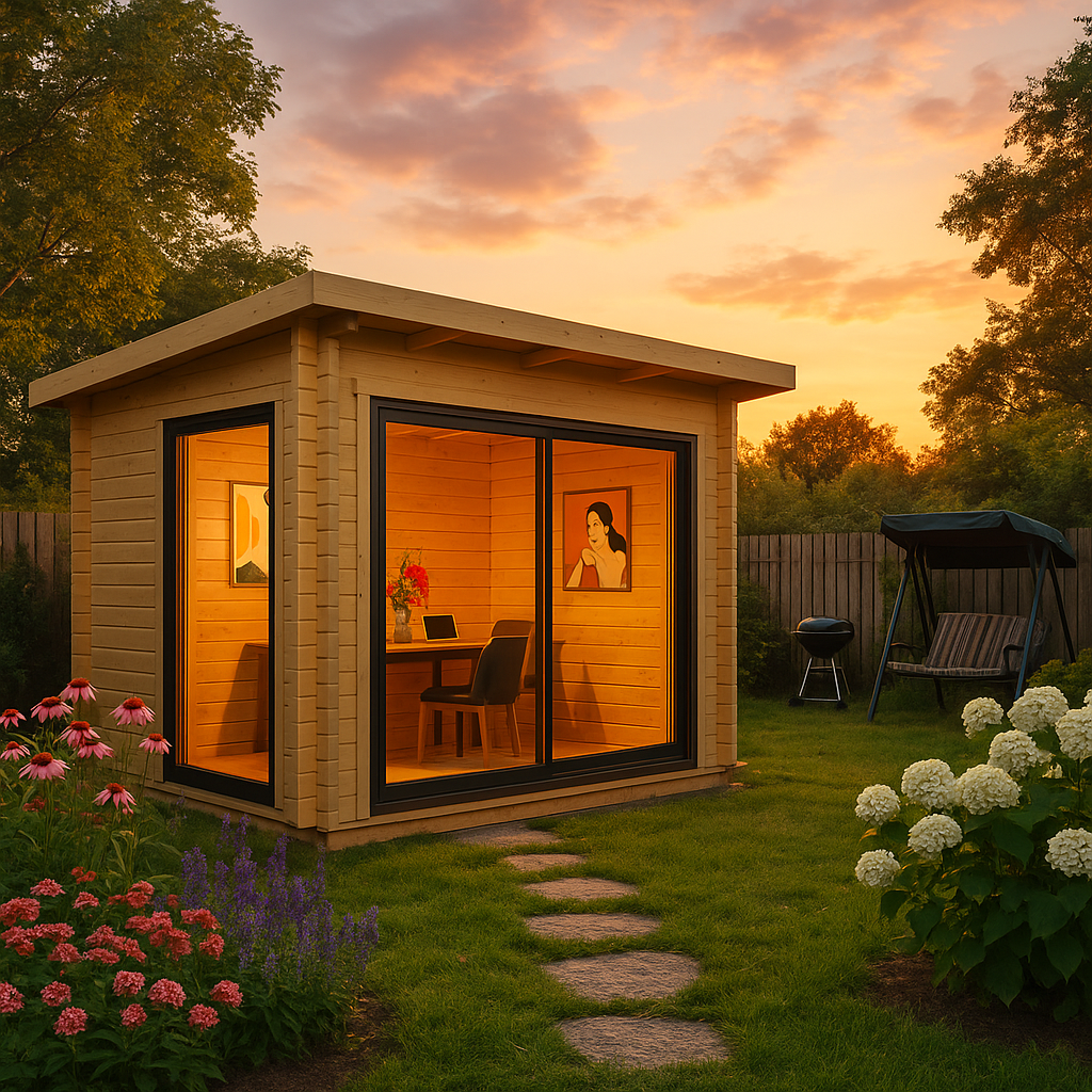 Fjordholz Gartenhaus Modell Starla 44 A