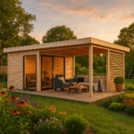 Fjordholz Gartenlounge Modell Carlise 44 Alu