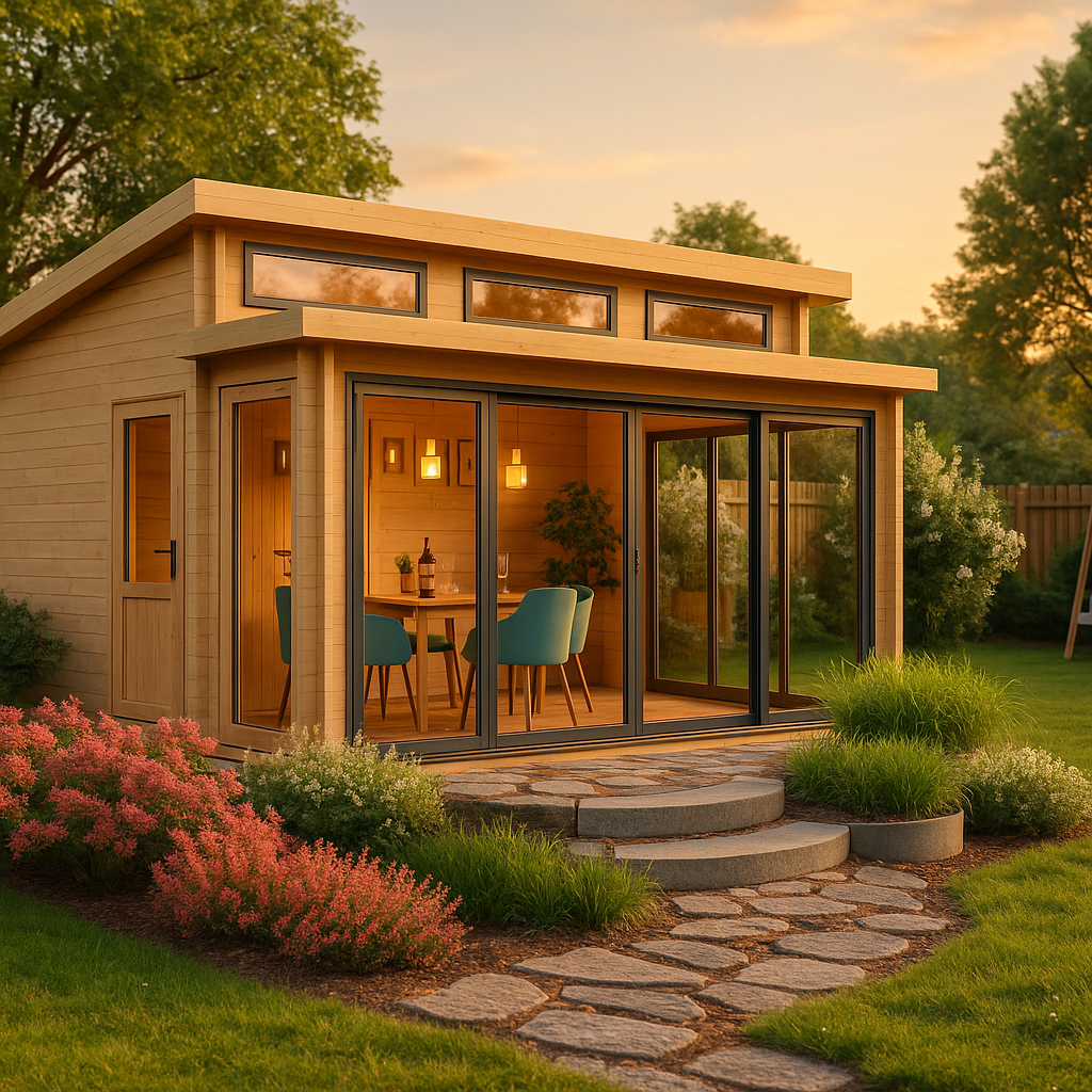 Fjordholz Gartenhaus Alu Concept Zürich 44