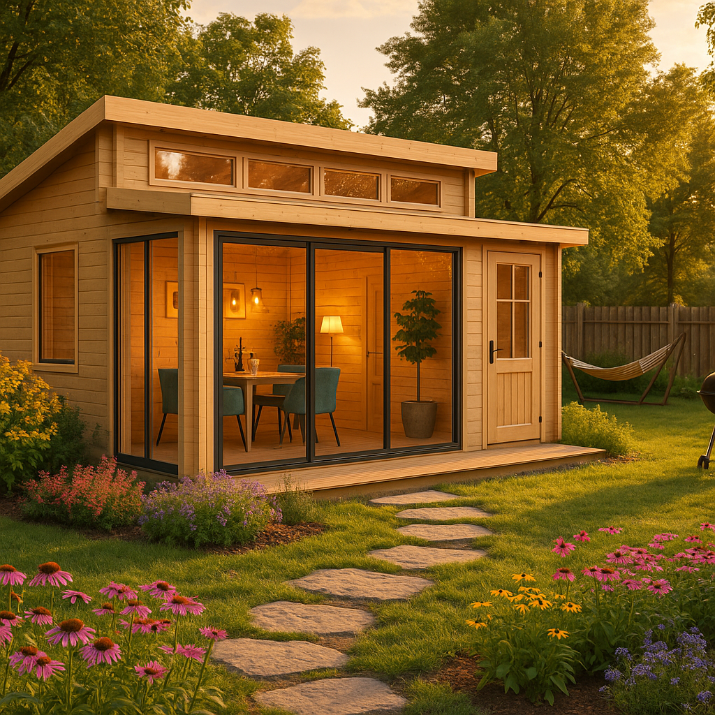 Fjordholz Gartenhaus Alu Concept Zürich 44