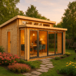 Fjordholz Gartenhaus Alu Concept Zürich 70