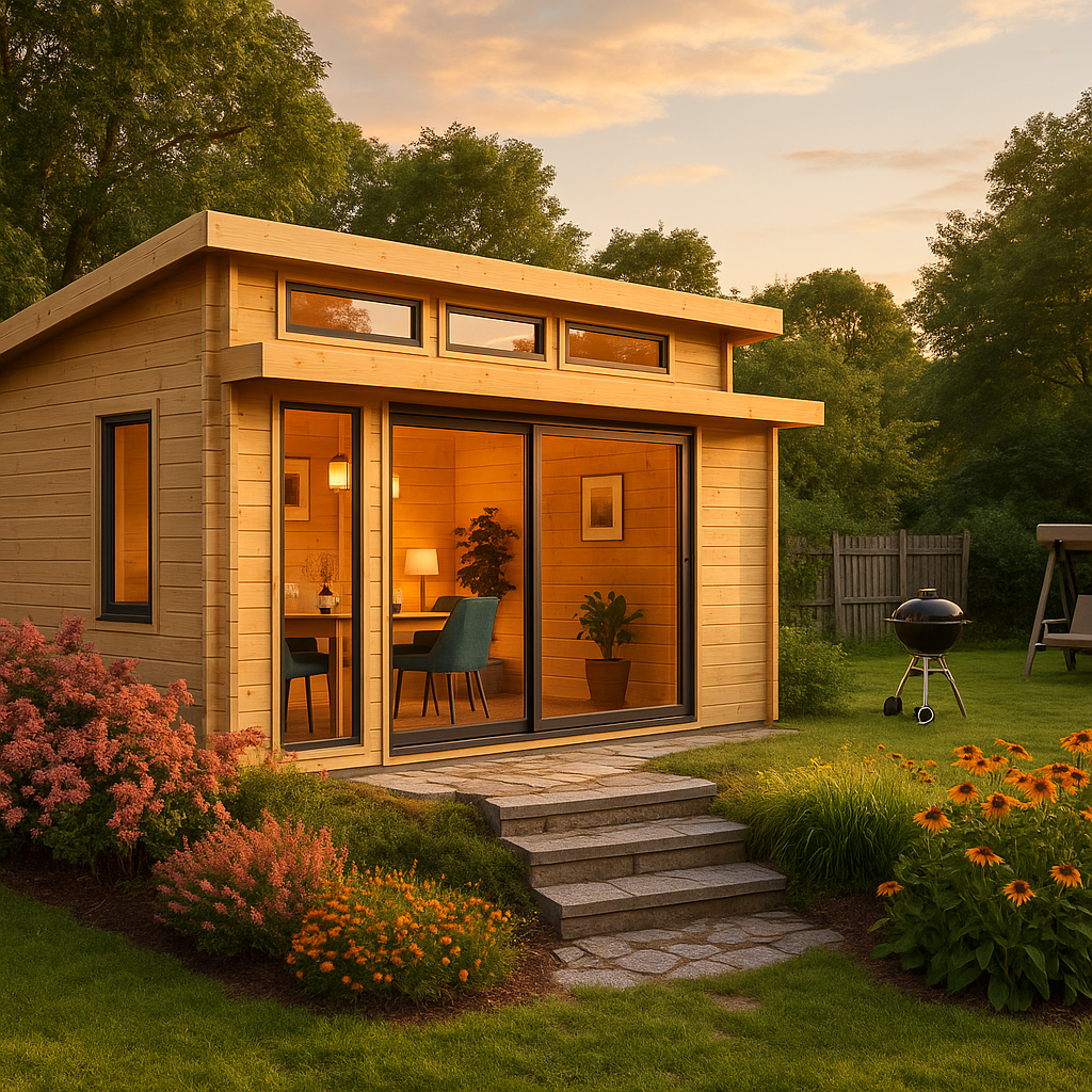 Fjordholz Gartenhaus Alu Concept Zürich 70