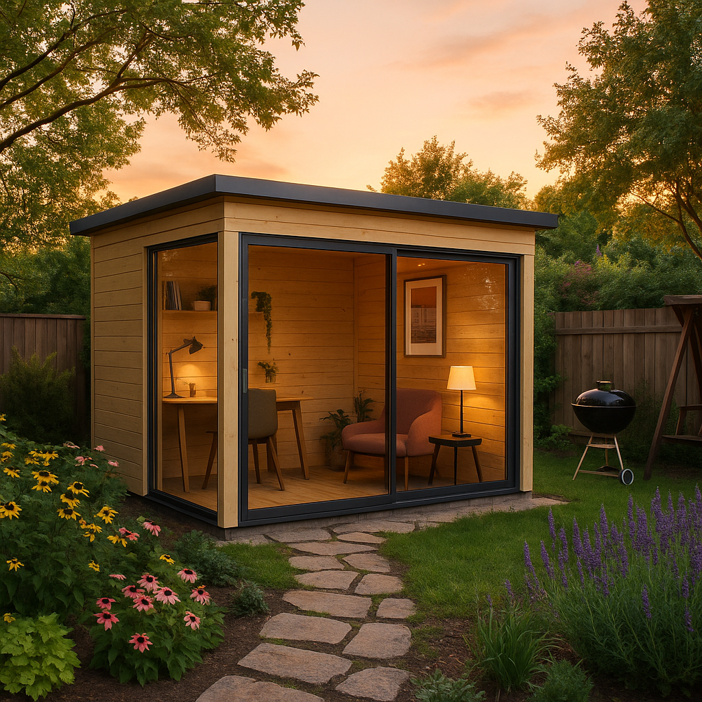 Fjordholz Gartenhaus Modell Mia 28 A