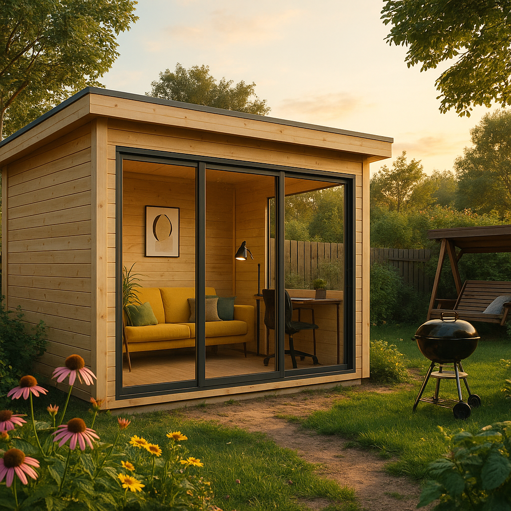 Fjordholz Gartenhaus Modell Mia 28 B