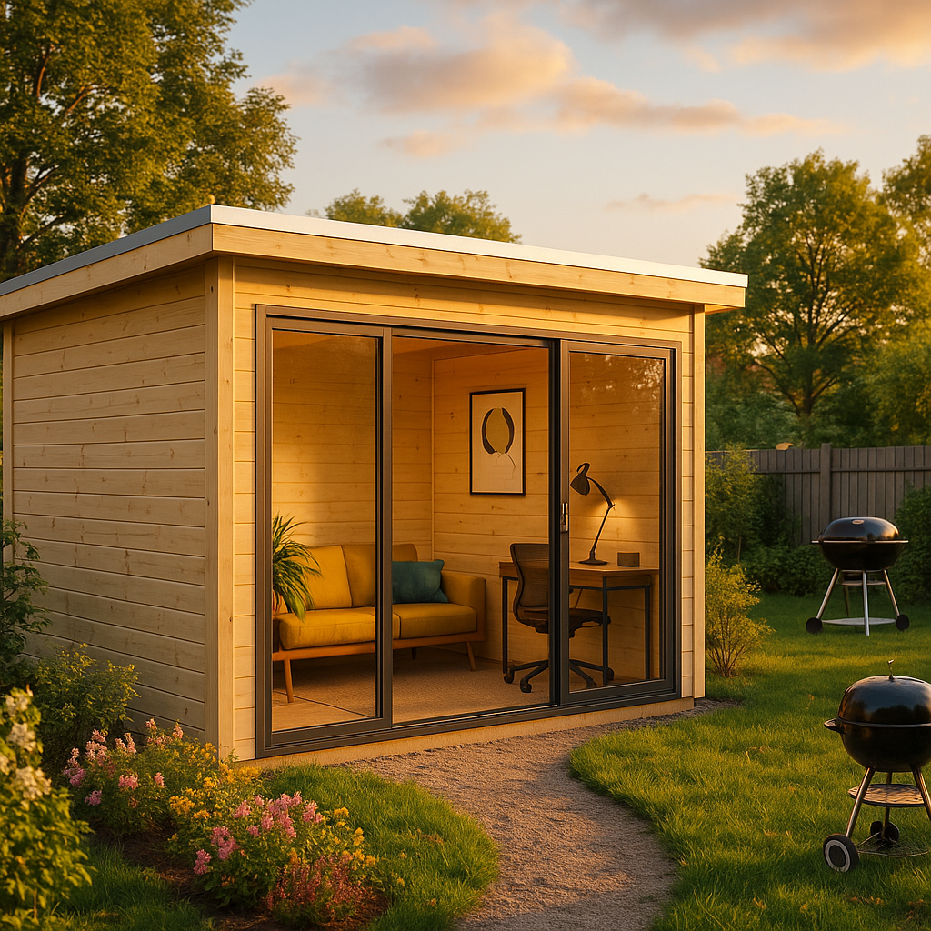 Fjordholz Gartenhaus Modell Mia 28 B