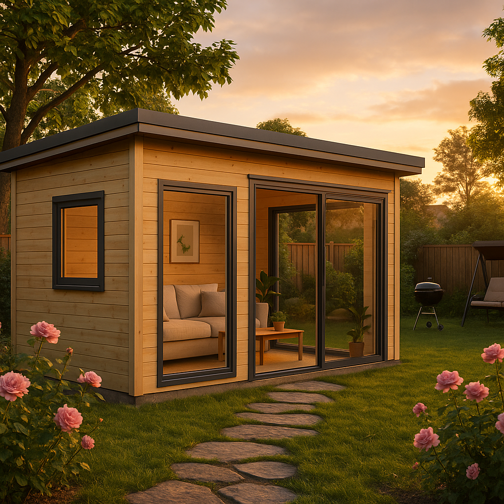 Fjordholz Gartenhaus Modell Mia 28 E