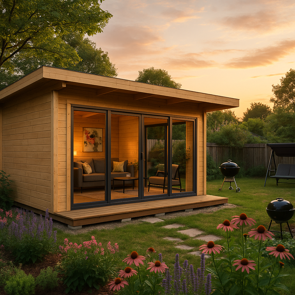 Fjordholz Gartenhaus Modell Starla 70 C Premium