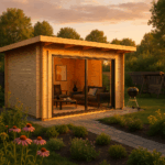 Fjordholz Gartenhaus Modell Starla 70 E Premium