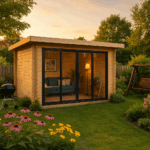 Fjordholz Gartenpavillon Modell Alu 44 D