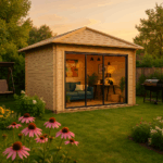 Fjordholz Gartenpavillon Modell Alu 44 D