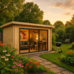 Fjordholz Gartenpavillon Modell Alu 44 D