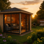 Fjordholz Gartenpavillon Modell Alu 44 E