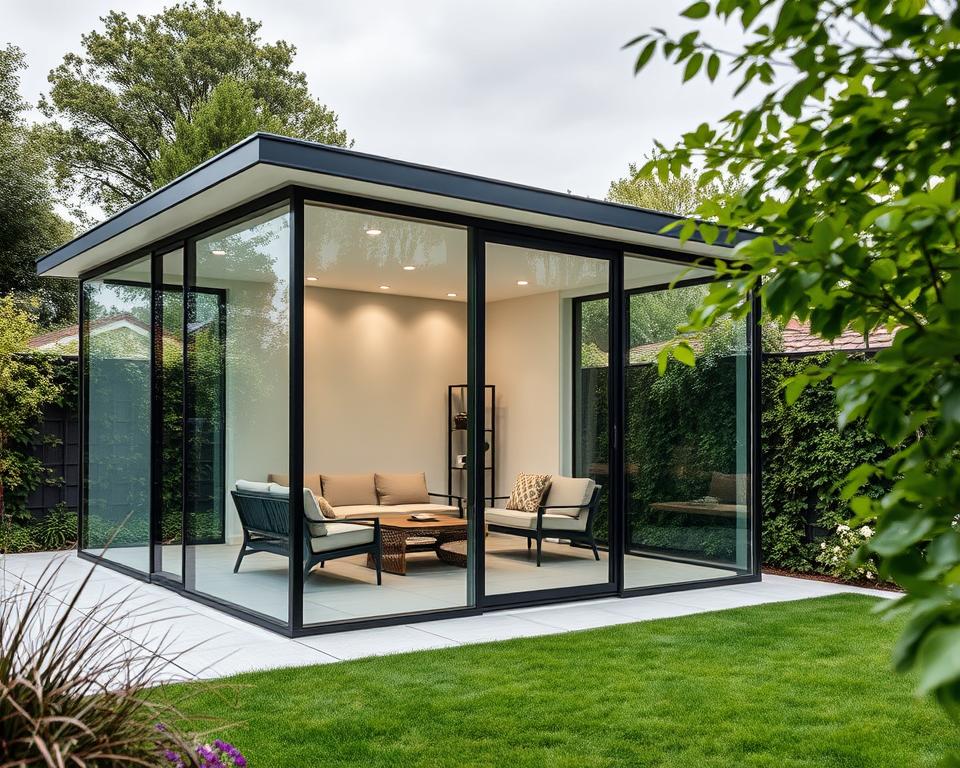 Glas-Gartenhaus Sicherheitsmassnahmen