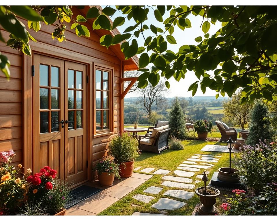 Premium-Wandstärken Gartenhaus Premium-Wandstärken Gartenhaus