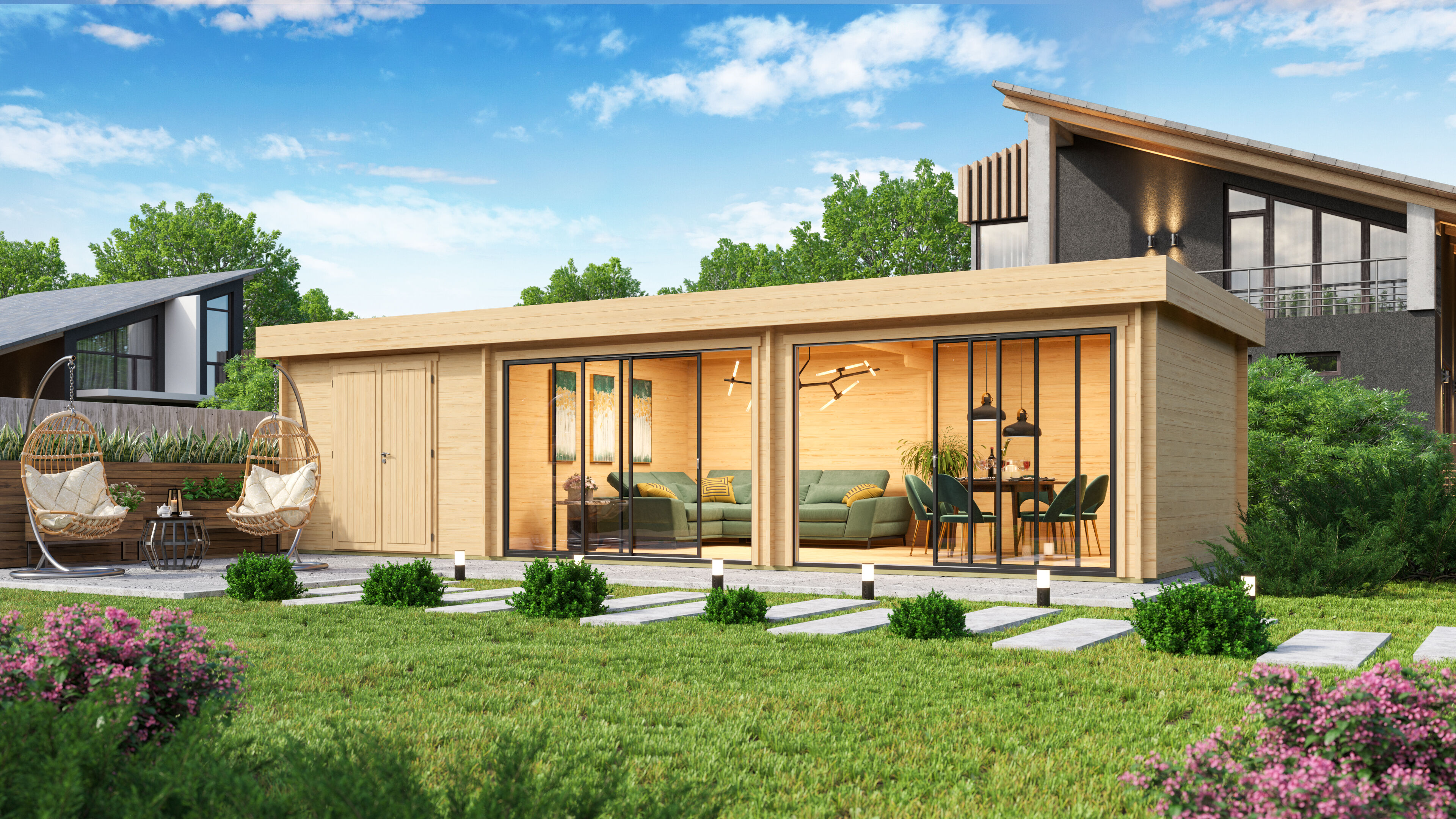 Fjordholz Gartenhaus Alu Concept 70 L